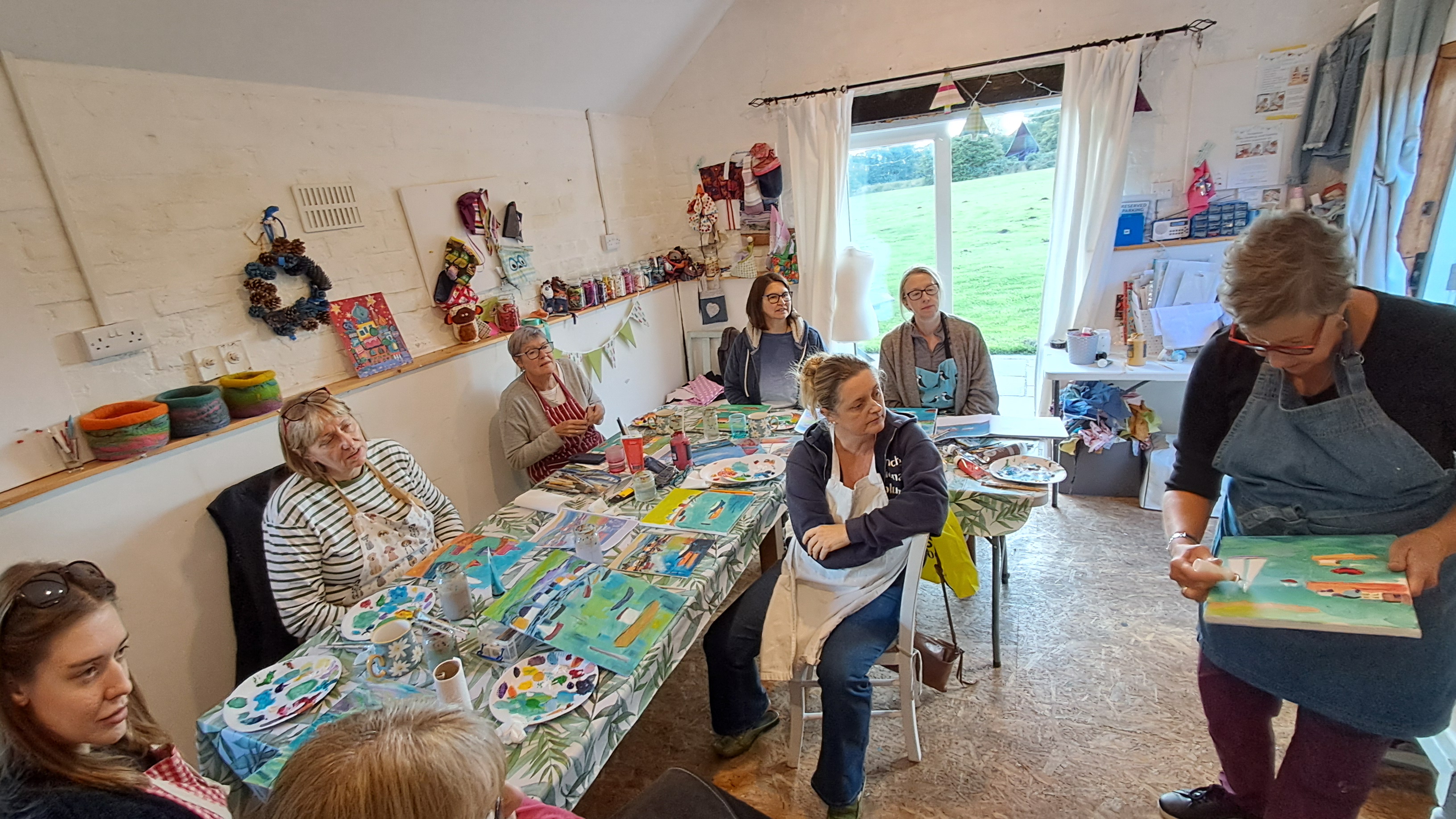 Make Christmas Art with Dee event photo