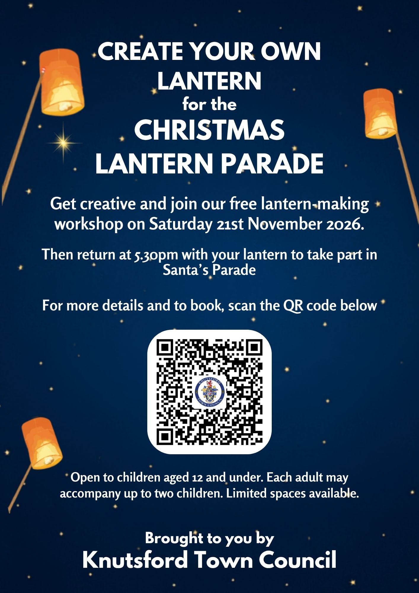 Christmas Lantern Making Workshop & Parade 2026 event photo