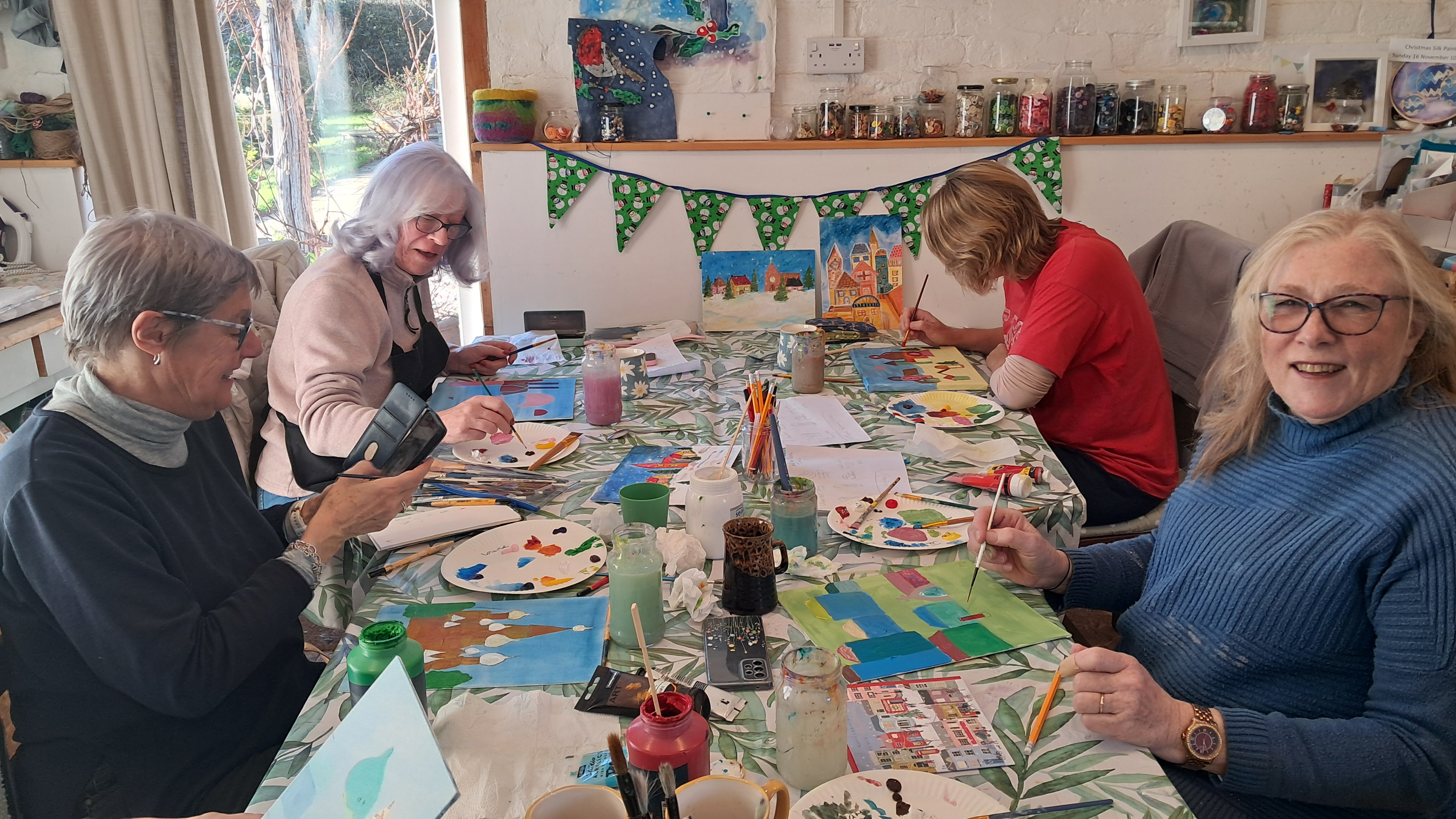 Make Christmas Art with Dee event photo